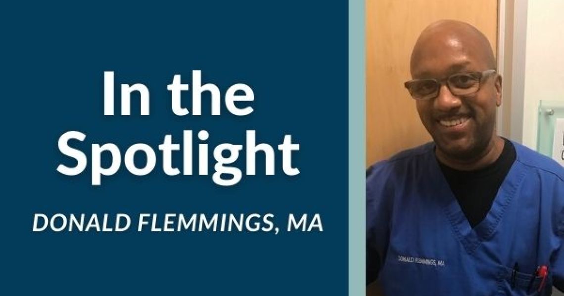 In the Spotlight: Donald Flemmings, MA