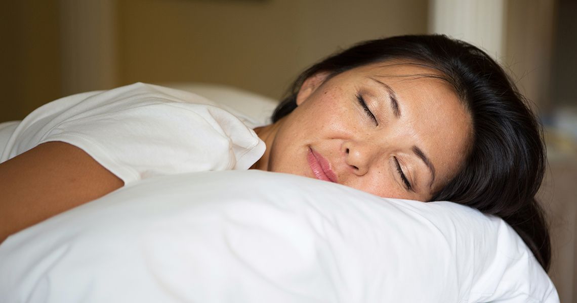 Woman sleeping