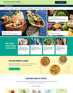 forks over knives website preview