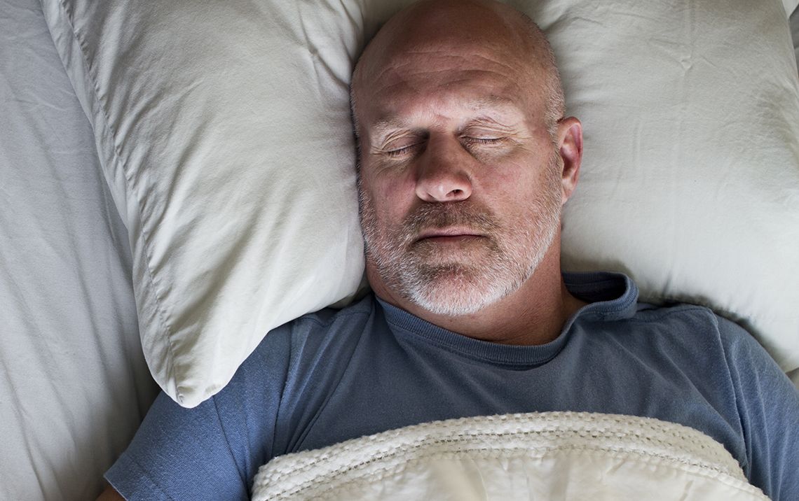 Man sleeping